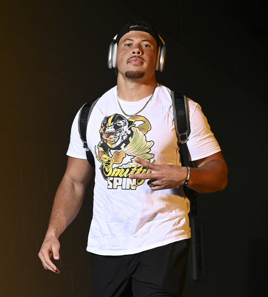 SMITTY SPIN 100% Cotton Unisex Short Sleeve Tee (MARKED DOWN)